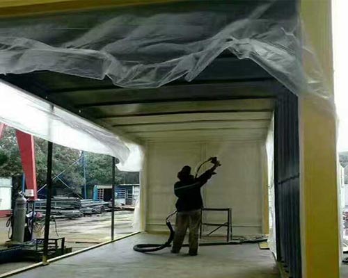 集裝箱空腔聚氨酯填充(圖3) 集裝箱空腔聚氨酯填充