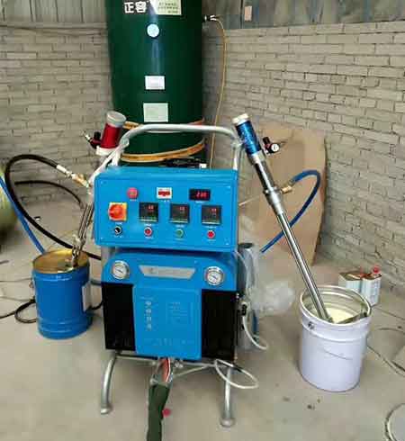 雙組份噴涂機(jī)(圖1) 氣動(dòng)雙組份噴涂機(jī)